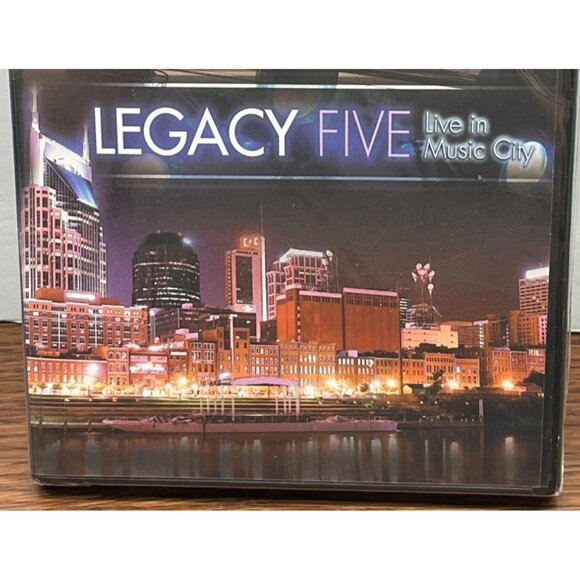 Legacy Five Live In Music City DVD Nashville TN Souther Gospel Quartet SEALED - Picture 5 of 6